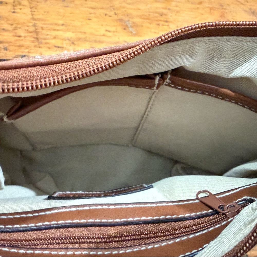 Relativity Weaved Multi Color Handbag Shoulder Ba… - image 6